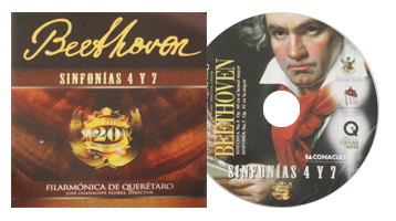 Beethoven 4ta 7ma Sinfonía, Filarmónica de Querétaro